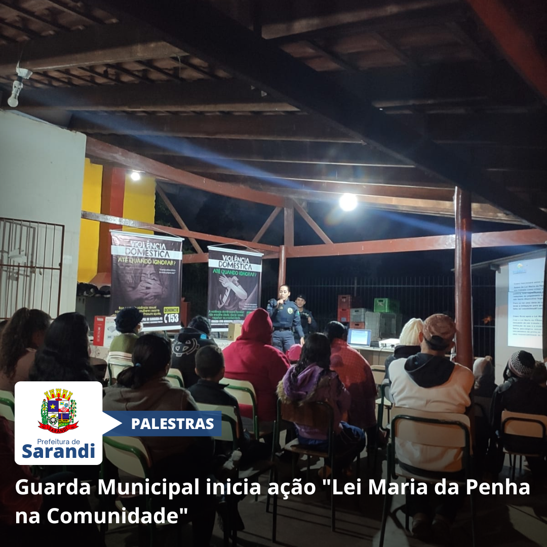 Guarda Municipal inicia ação 